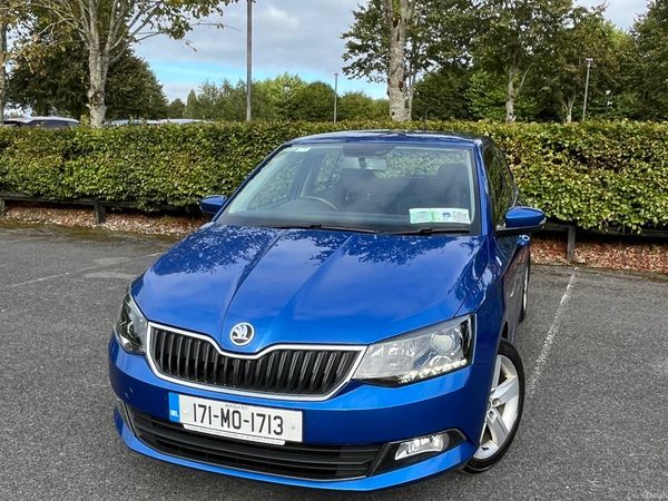 Skoda Fabia Hatchback, Petrol, 2017, Blue