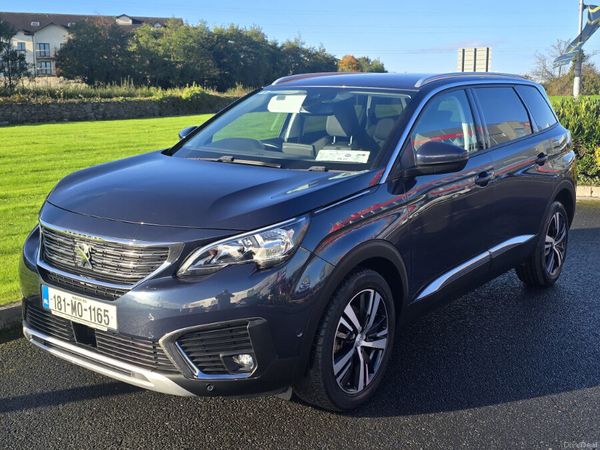 Peugeot 5008 MPV, Diesel, 2018, Blue