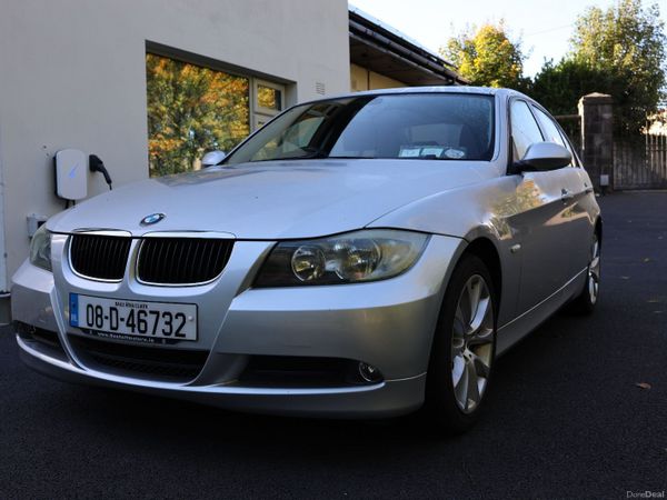 BMW 3-Series Saloon, Petrol, 2008, Silver