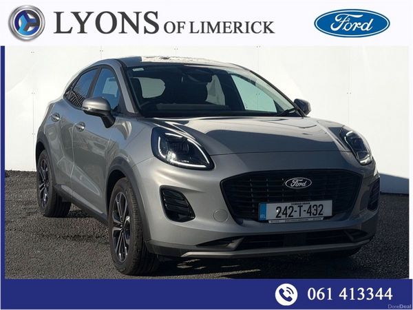 Ford Puma MPV, Petrol Hybrid, 2024, Grey