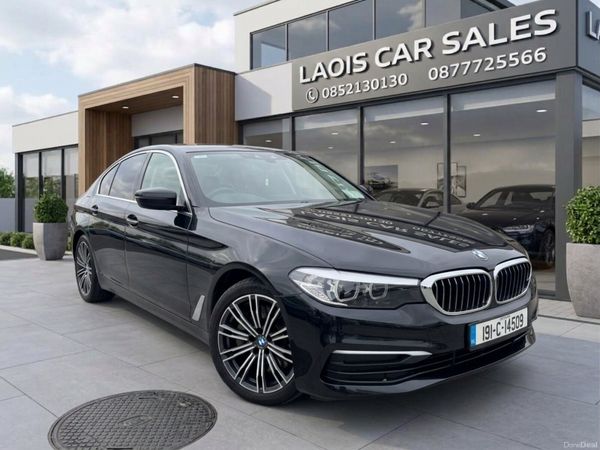 BMW 5-Series Saloon, Petrol Plug-in Hybrid, 2019, Black