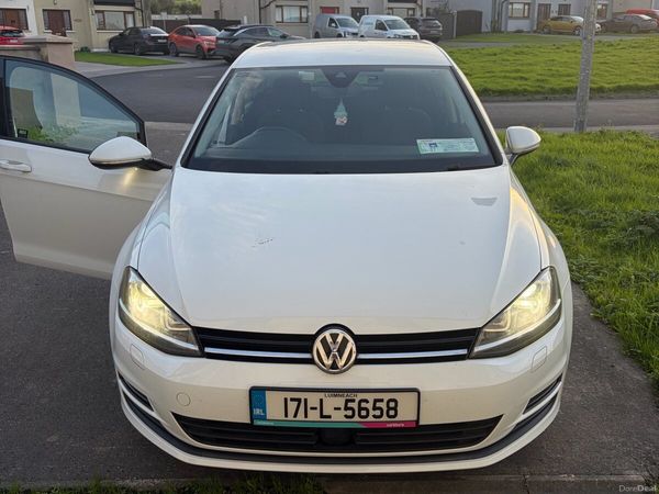 Volkswagen Golf Hatchback, Petrol, 2017, White