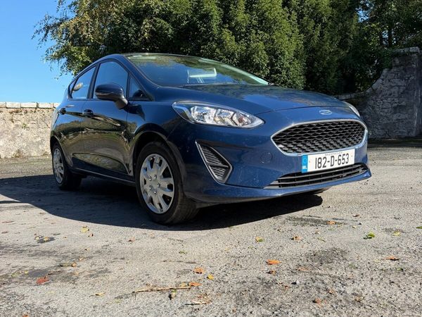 Ford Fiesta Hatchback, Petrol, 2018, Blue