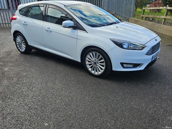 Ford Focus Hatchback, Diesel, 2018, White