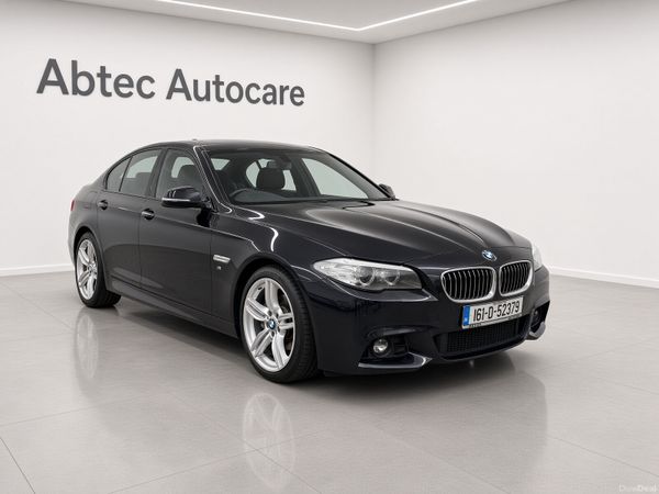 BMW 5-Series Saloon, Diesel, 2016, Black