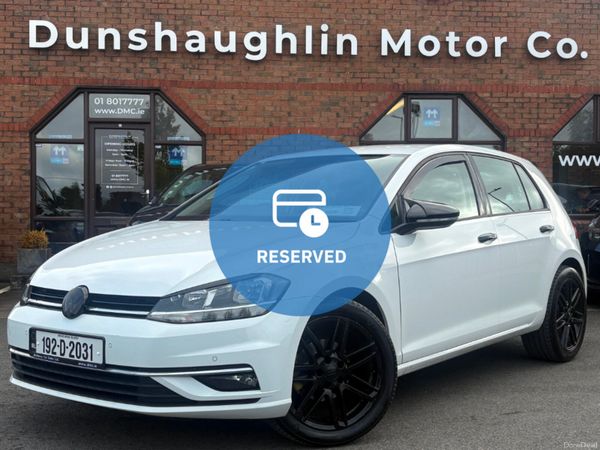 Volkswagen Golf Hatchback, Petrol, 2019, White