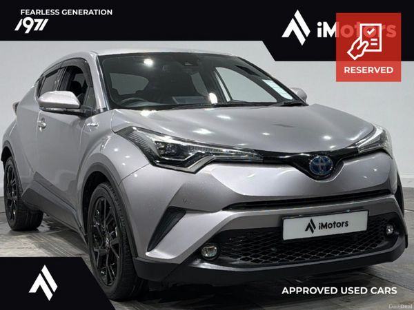 Toyota C-HR SUV, Petrol Hybrid, 2019, Silver