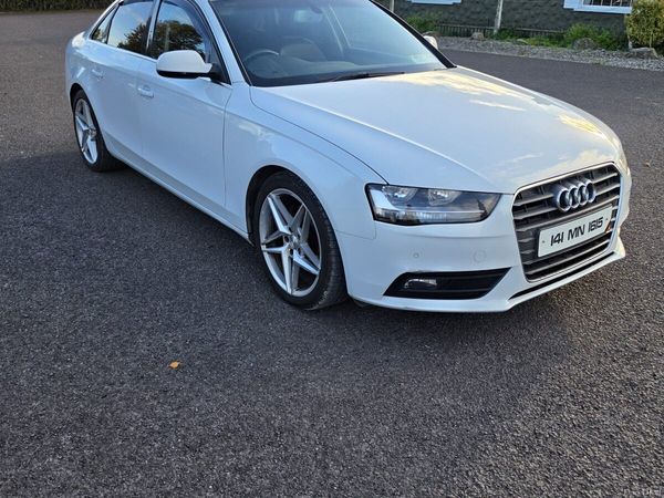 Audi A4 Saloon, Diesel, 2014, White