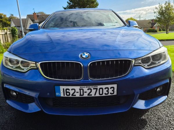 BMW 4-Series Coupe, Petrol, 2016, Blue
