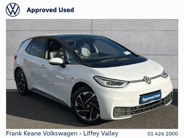 Volkswagen ID.3 Hatchback, Electric, 2021, White