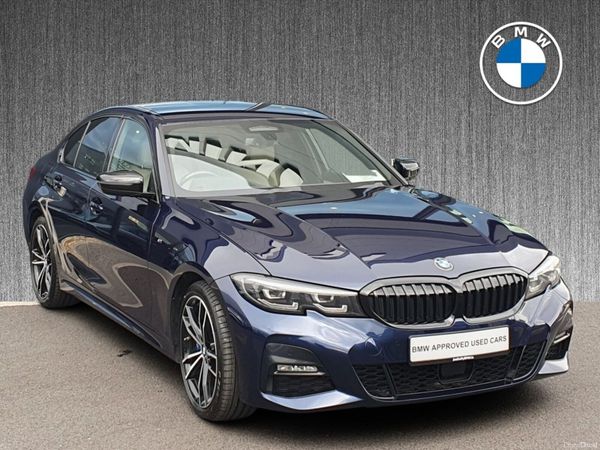 BMW 3-Series Saloon, Petrol Plug-in Hybrid, 2021, Blue