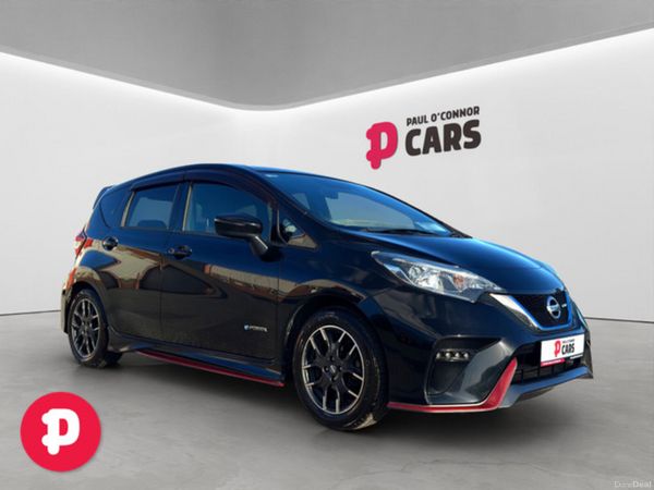 Nissan Note Hatchback, Petrol Hybrid, 2017, Black