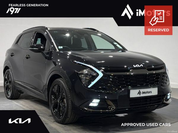 Kia Sportage SUV, Petrol Hybrid, 2025, Black