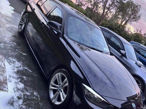 BMW 3-Series Saloon, Diesel, 2015, Black