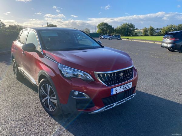 Peugeot 3008 MPV, Diesel, 2018, Red