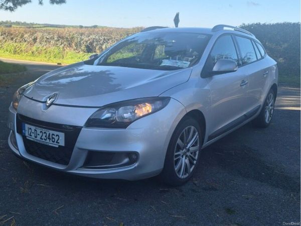 Renault Megane Estate, Diesel, 2012, Silver