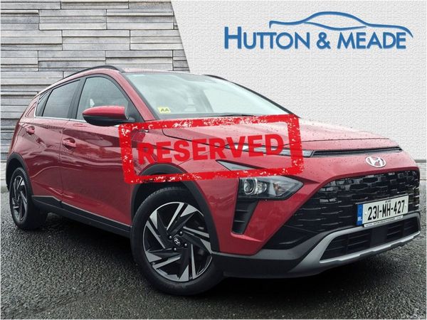 Hyundai Bayon Hatchback, Petrol, 2023, Red