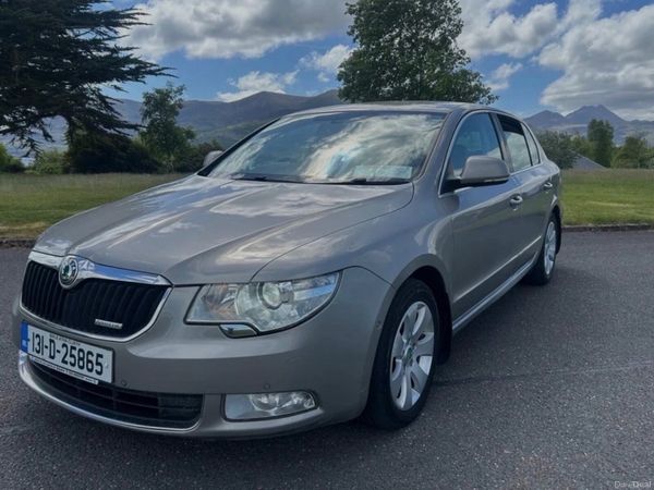 Skoda Superb Saloon, Diesel, 2013, Beige