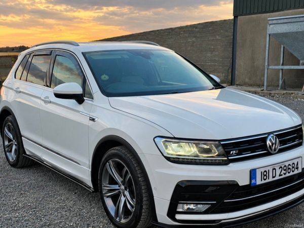 Volkswagen Tiguan SUV, Diesel, 2018, White