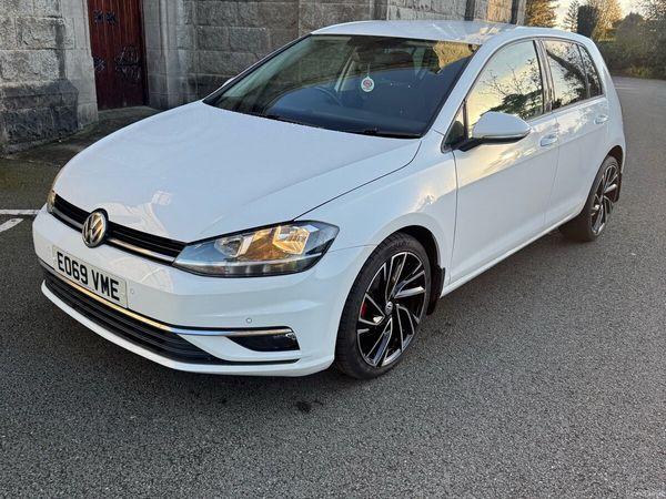 Volkswagen Golf Hatchback, Diesel, 2019, White