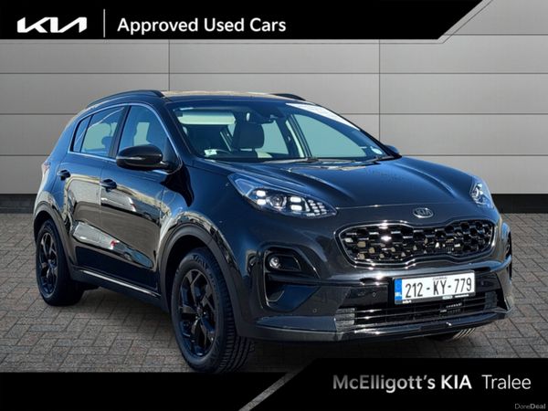 Kia Sportage MPV, Diesel Hybrid, 2021, Black