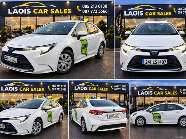 Toyota Corolla Saloon, Petrol Hybrid, 2024, White