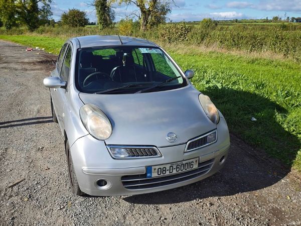 Nissan Micra Hatchback, Petrol, 2008, Silver