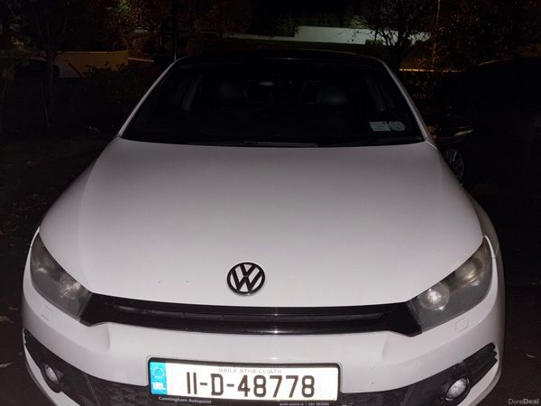 Volkswagen Scirocco Hatchback, Petrol, 2011, White