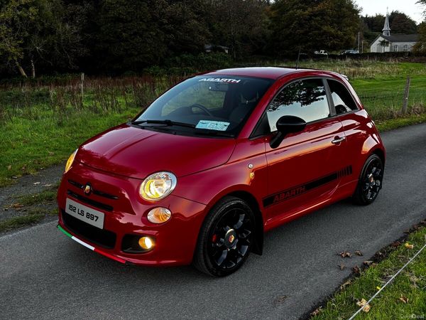 Fiat 500 Hatchback, Petrol, 2015, Red