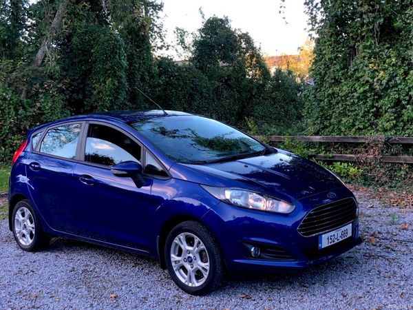 Ford Fiesta Hatchback, Petrol, 2015, Blue