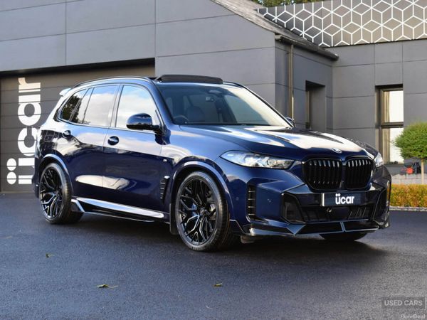 BMW X5 SUV, Diesel Hybrid, 2024, Blue