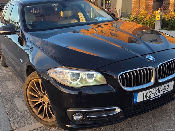 BMW 5-Series Estate, Diesel, 2014, Black