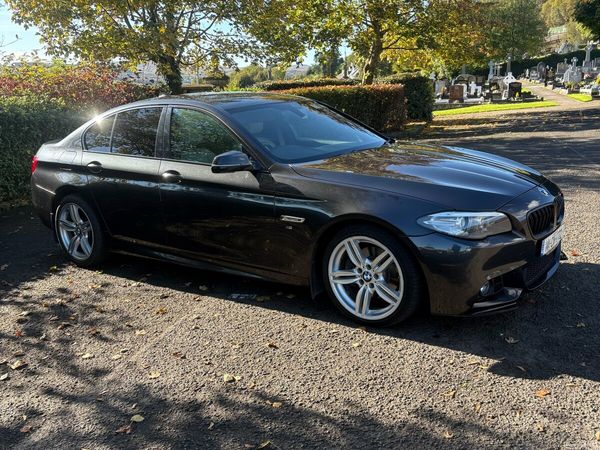 BMW 5-Series Saloon, Diesel, 2014, Grey