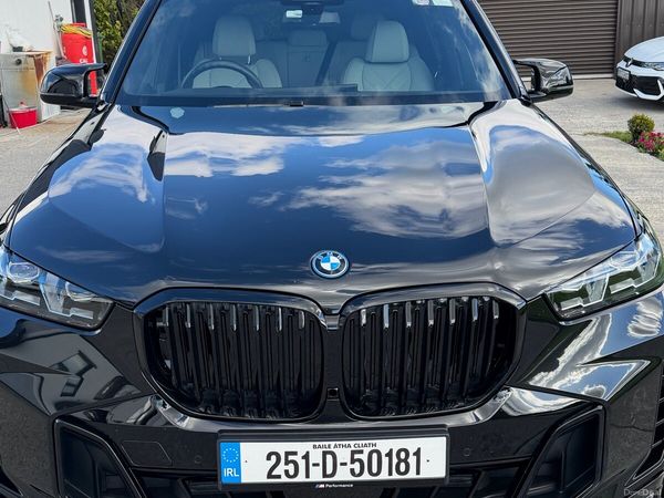 BMW X5 SUV, Petrol Plug-in Hybrid, 2025, Black