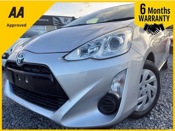 Toyota Aqua Hatchback, Petrol Hybrid, 2017, Silver