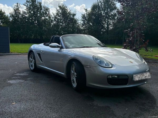 Porsche Boxster Convertible, Petrol, 2008, Grey