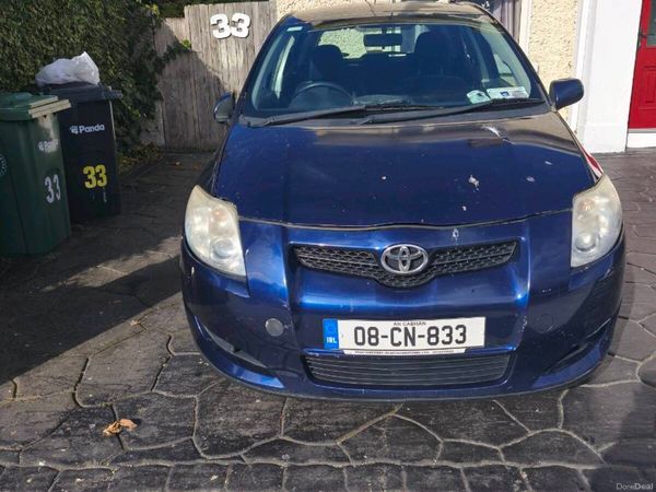 Toyota Auris Hatchback, Petrol, 2008, Blue