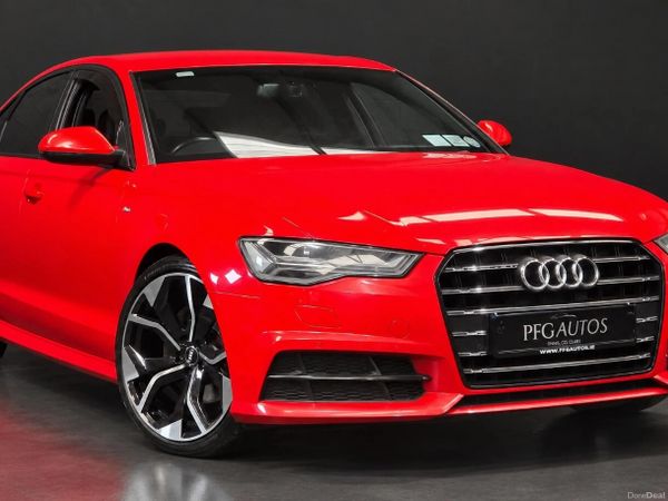 Audi A6 Saloon, Diesel, 2017, Red