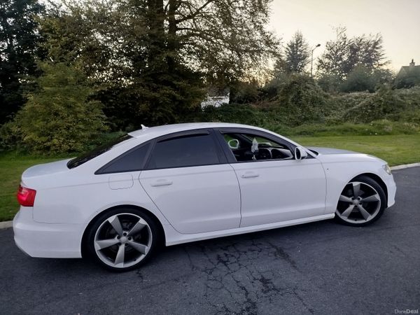 Audi A6 Saloon, Diesel, 2014, White