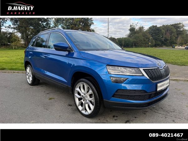 Skoda Karoq SUV, Petrol, 2022, Blue
