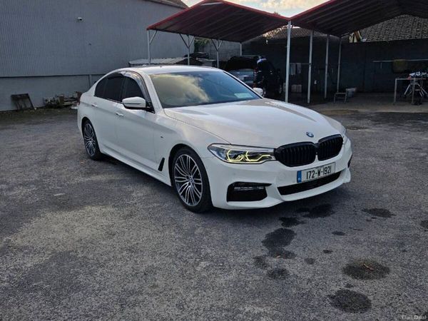 BMW 5-Series Saloon, Diesel, 2017, White