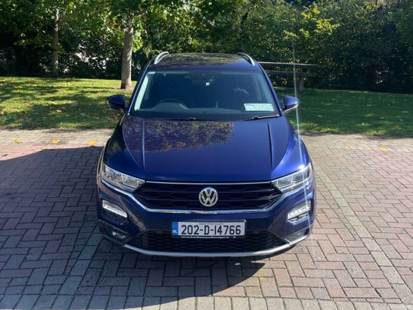 Volkswagen T-Roc SUV, Petrol, 2020, Blue