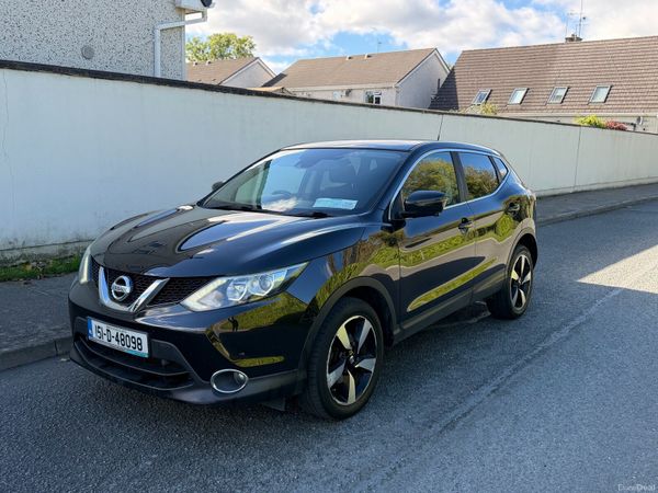 Nissan Qashqai Hatchback, Petrol, 2015, Black
