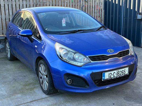 Kia Rio Hatchback, Petrol, 2012, Blue