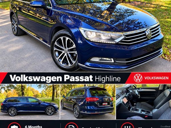 Volkswagen Passat Estate, Diesel, 2018, Blue