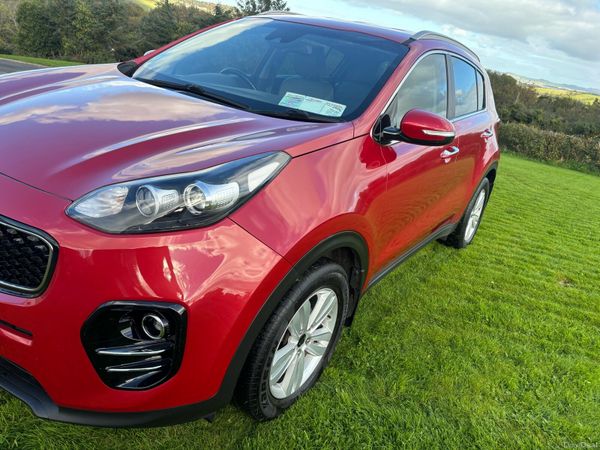 Kia Sportage SUV, Diesel, 2017, Red