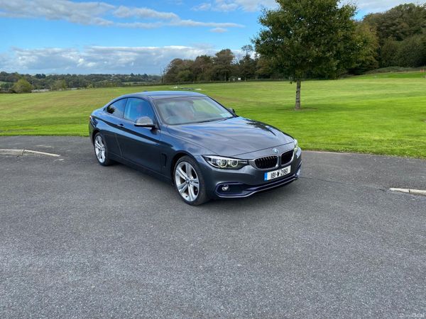 BMW 4-Series Coupe, Diesel, 2018, Grey