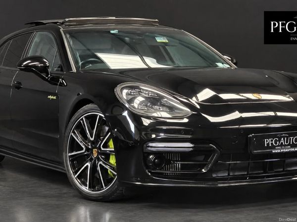 Porsche Panamera Estate, Petrol Plug-in Hybrid, 2018, Black