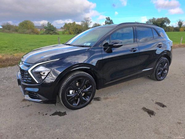 Kia Sportage SUV, Petrol Plug-in Hybrid, 2025, Black