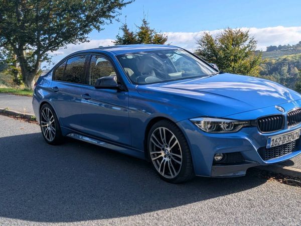 BMW 3-Series Saloon, Petrol Plug-in Hybrid, 2016, Blue